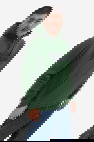 Pulover FJÄLLRÄVEN Hoodie With Print Zelena | F84144.678, 4