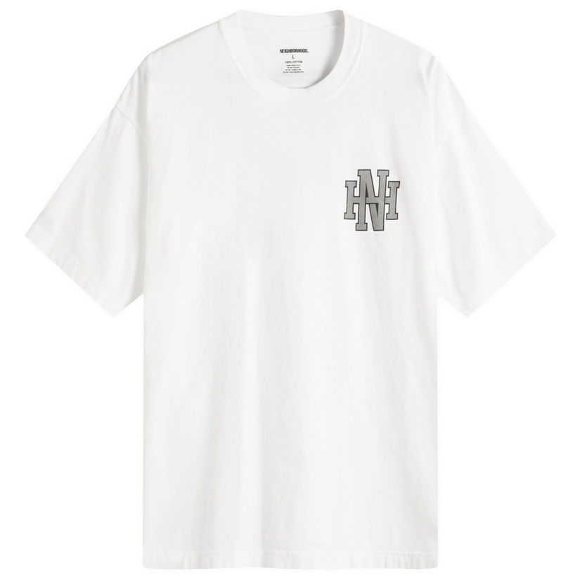 Majica Neighborhood Neighborhood SS-3 T-Shirt, Size Large Bela | 251PCNH-ST03-WHT