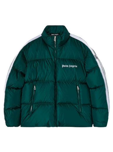 Puhovka Palm Angels Classic Track Down Jacket Zelena | PMED019F22FAB0015501