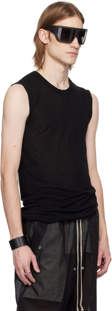 Majica brez rokavov Rick Owens Rick Owens Hollywood Tank Top Črna | RR01E5152 UC, 1