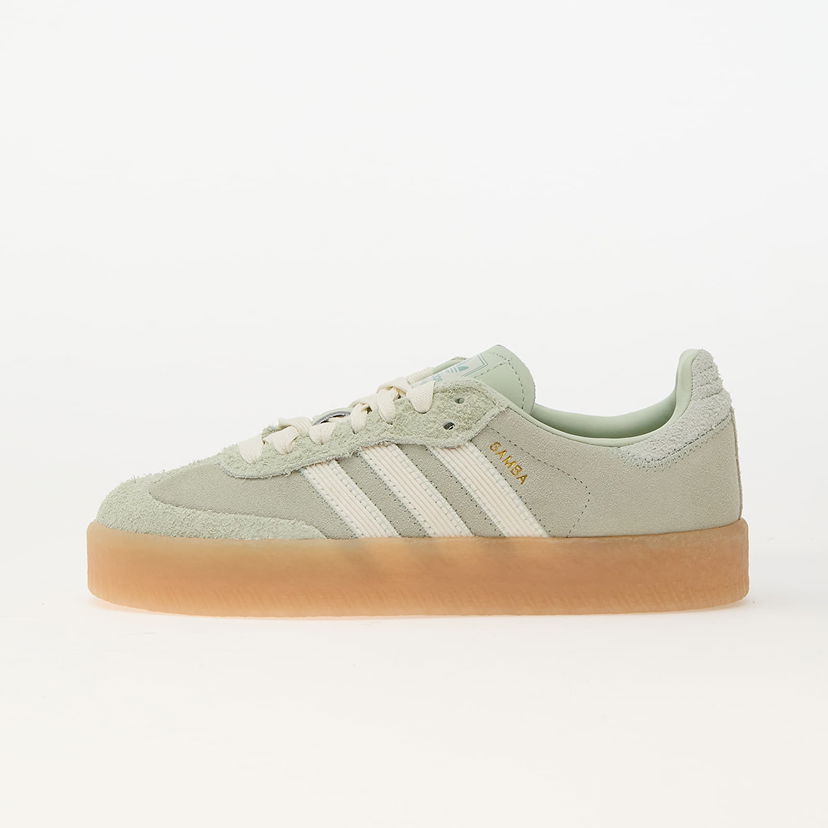 Superge in čevlji adidas Originals Sambae W Linen Green/ Off White/ Crystal Jade Zelena | JI3881