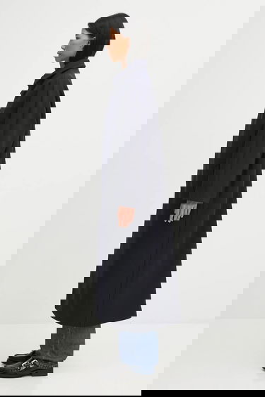 Plašči A.P.C. Long Wool Blend Coat Gaia Mornarica | WVBEB.F01533, 1