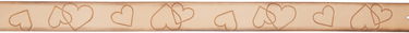 Pasovi OUR LEGACY 3 CM Wide Heart Buckle Leather Belt Bež | A424835N, 1