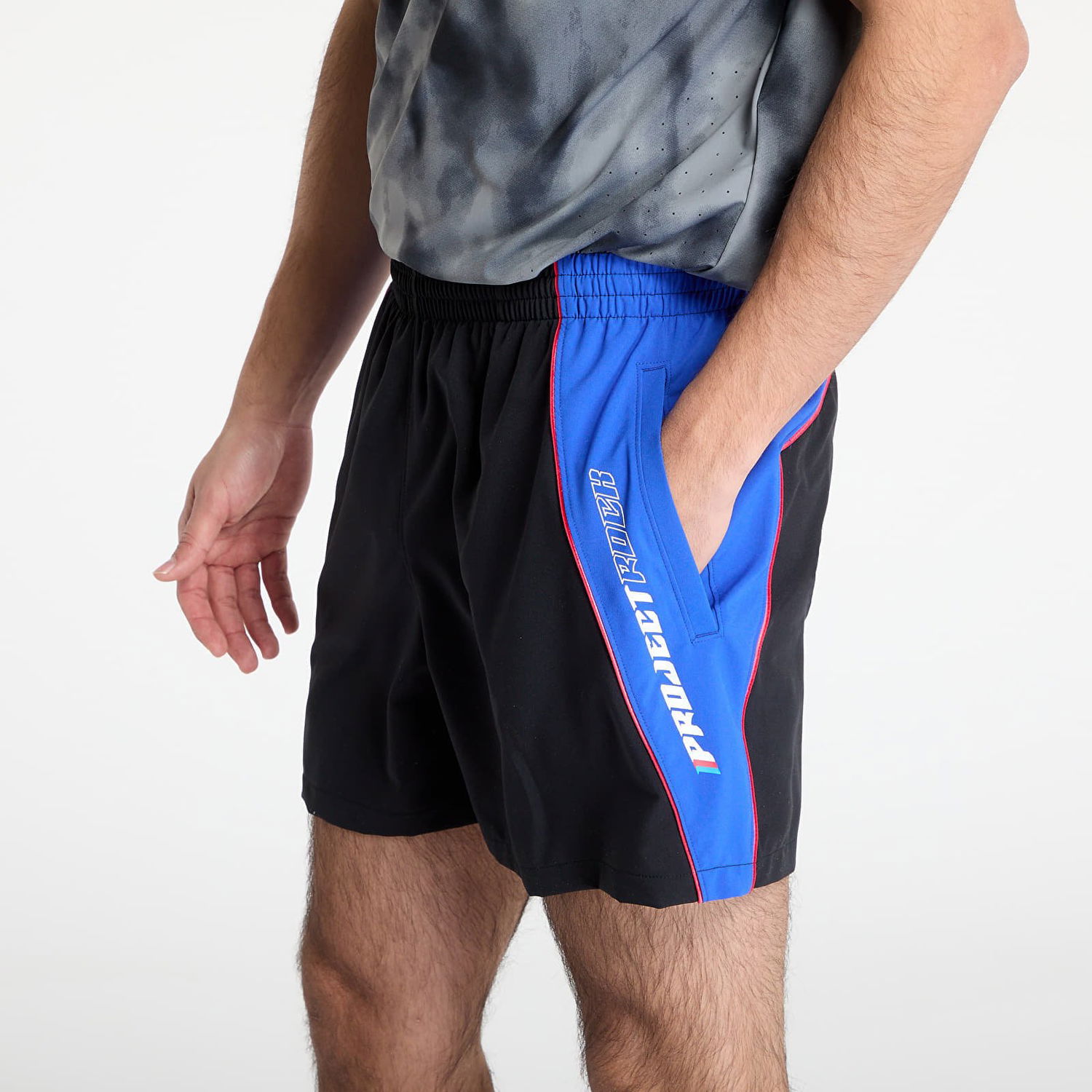 Kratke hlače Under Armour Project Rock Colorblock Woven Shorts Črna | 1389919-001, 1