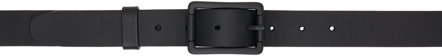 Pasovi Studio Nicholson Studio Nicholson Leather Belt Črna | BELT SNW - 971, 0