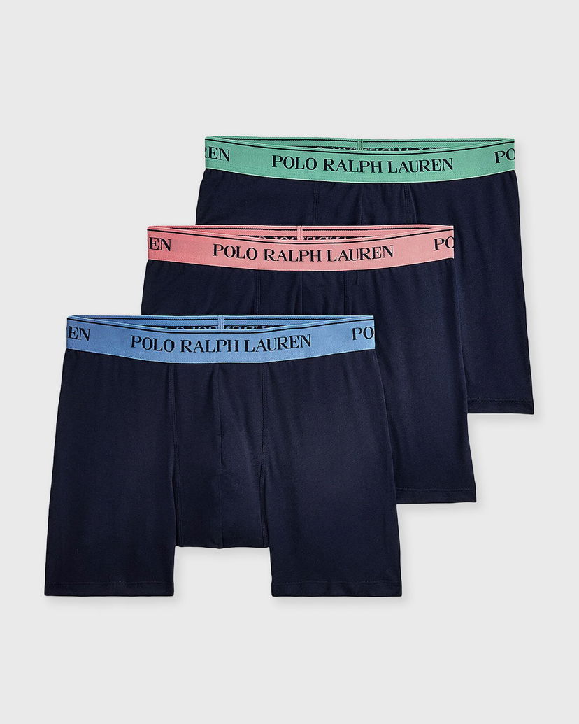 Boksarice Polo by Ralph Lauren Boxer Brief 3-Pack Večbarvna | 714830300089
