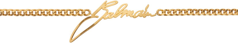 Zapestnica Balmain Balmain Chain Belt with Signature Logo Kovinski | EN1WG175MBRA