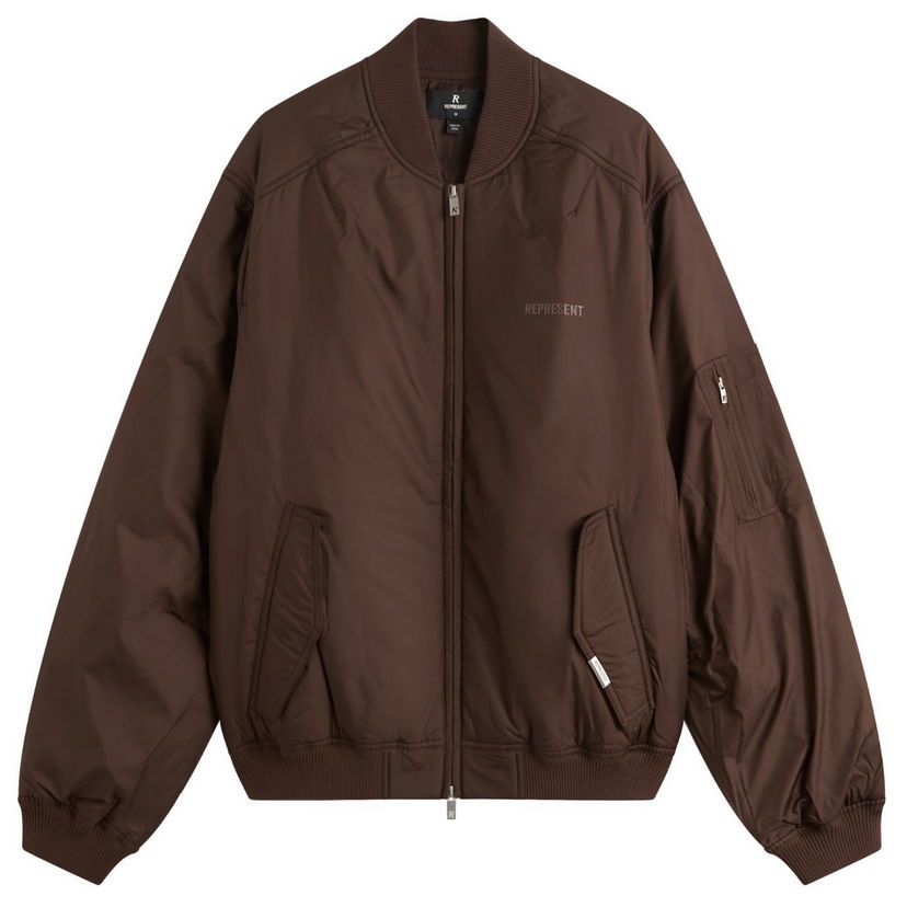 Bomber jakna Represent Clo Smart Bomber Jacket Rjava | MLM100125-17