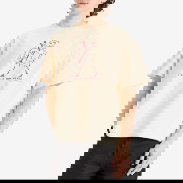 Majica Brain Dead Brain Dead Movimento Graphic T-Shirt, Size Large Bež | BDP25T00O044-CRM, 2