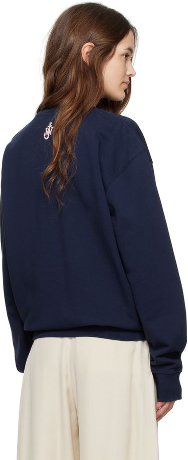 Pulover JW Anderson JW Anderson 'Real Sleep' Sweatshirt Mornarica | JW0230-PG1632, 2
