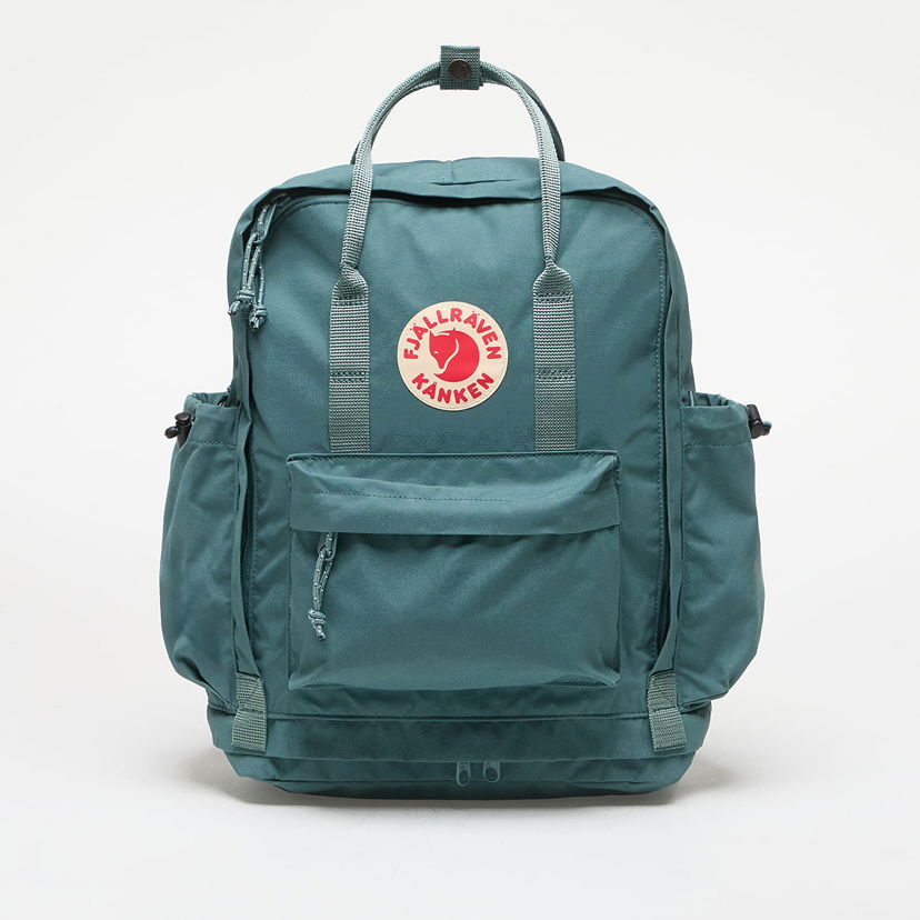 Nahrbtnik FJÄLLRÄVEN Fjällräven Kånken Outlong Frost Green 18 l Zelena | F23200251-664