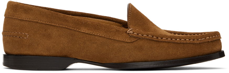 Superge in čevlji The Row The Row Ruth Suede Loafers Rjava | F1425-L25, 0