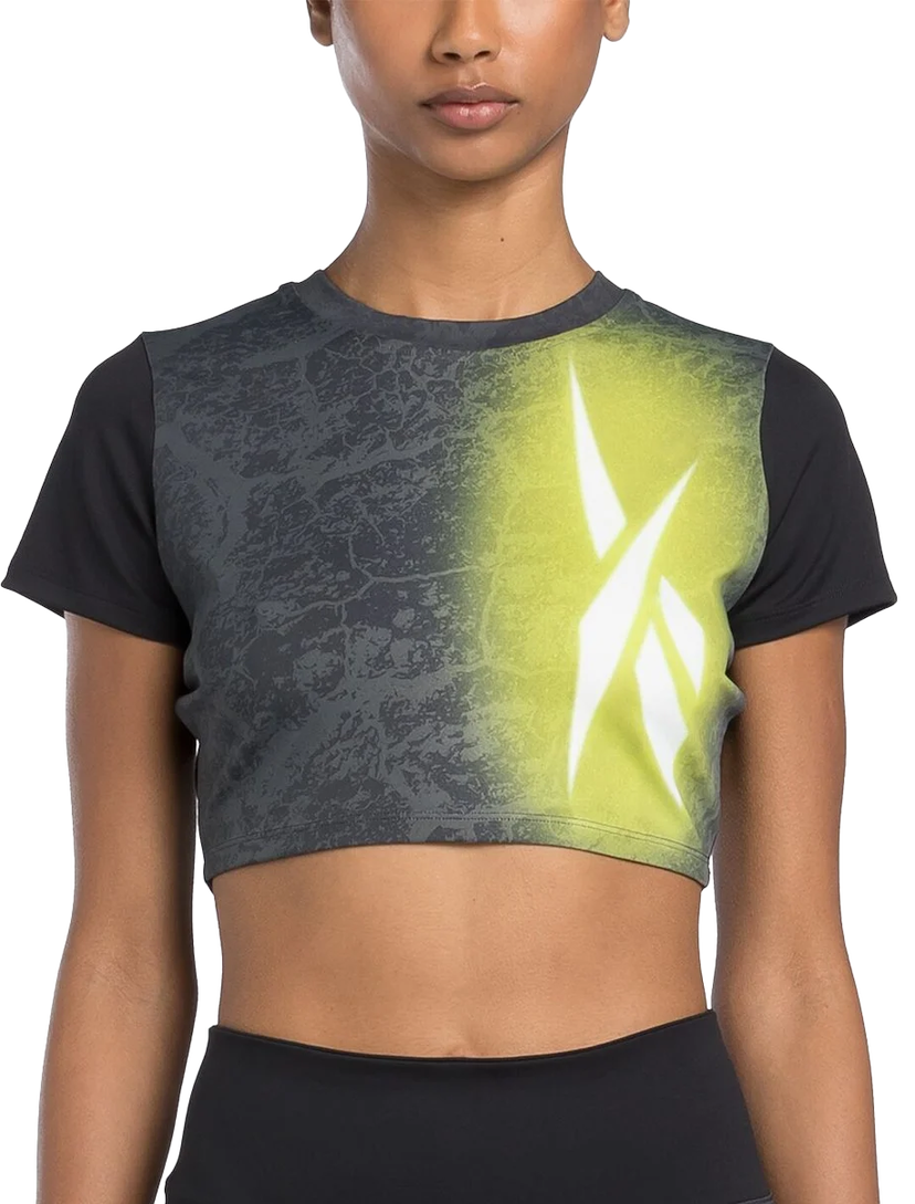 Krop-top Reebok Reebok Lux Bold Cropped T-Shirt Večbarvna | 100205571