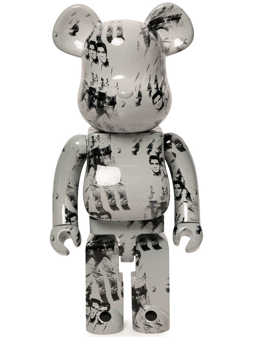 Collectibles Medicom Toy BE@RBRICK Andy Warhol's Elvis Presley 1000% - Grey Siva | AWEP100016963719