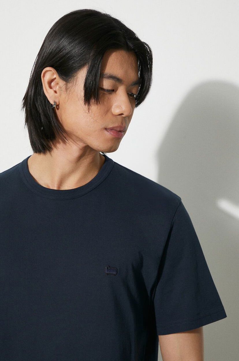 Majica WOOLRICH T-Shirt Modra | CFWOTE0093MRUT2926