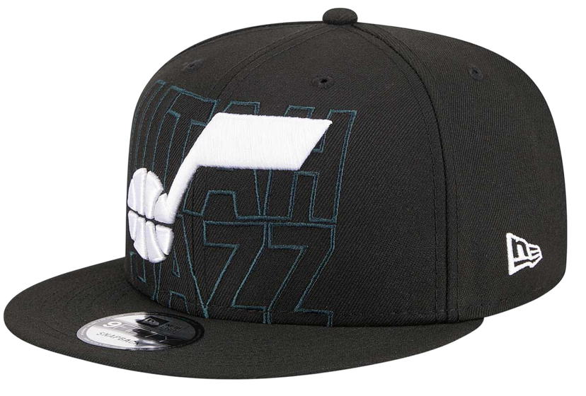 Kapa New Era New Era Utah Jazz Draft Snapback Cap Črna | 60360927-60360927