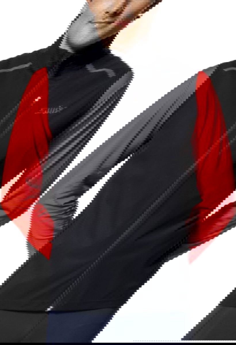 Telovnik SWIX Swix Pace Wind Vest Črna | 10072-23-10000