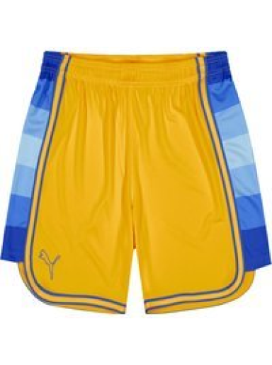Kratke hlače Puma Maccabi Tel Aviv Basketball Game Shorts Rumena | 677963_02