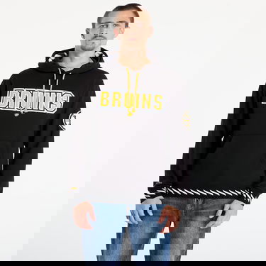 Pulover Mitchell & Ness Mitchell & Ness NHL Playmaker Fleece Hoodie Vintage Logo Bruins Črna | TH11148-BBNBLCK, 0