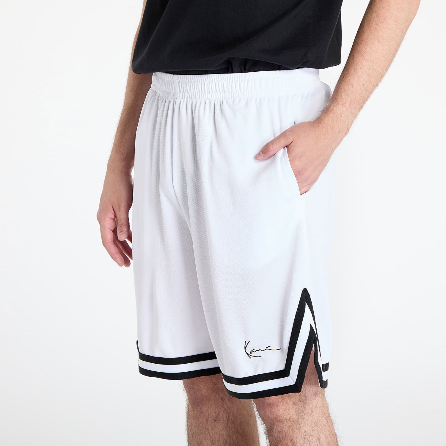 Kratke hlače Karl Kani Signature Shorts Bela | 6014433, 1