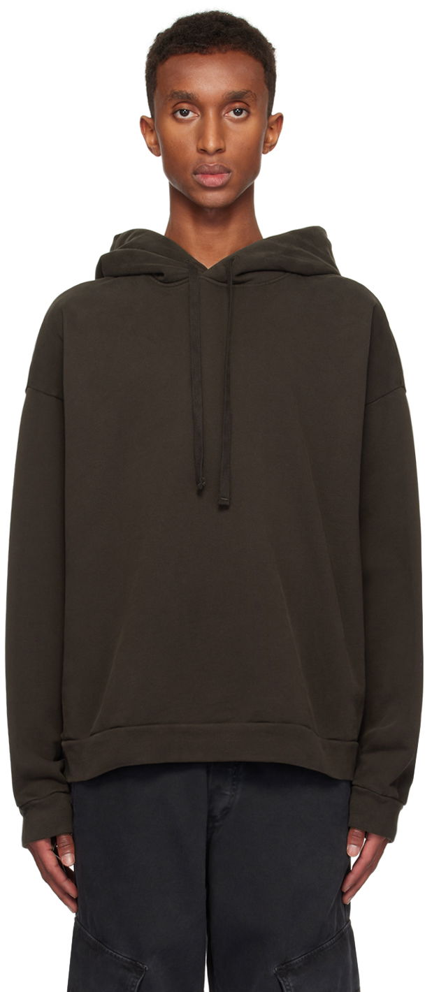 Pulover AGOLDE AGOLDE Salford Hoodie Rjava | A1015-1698