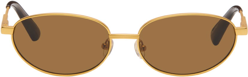 Sončna očala Jacquemus Jacquemus 'The Alba' Sunglasses Rjava | JAC120C1SUN