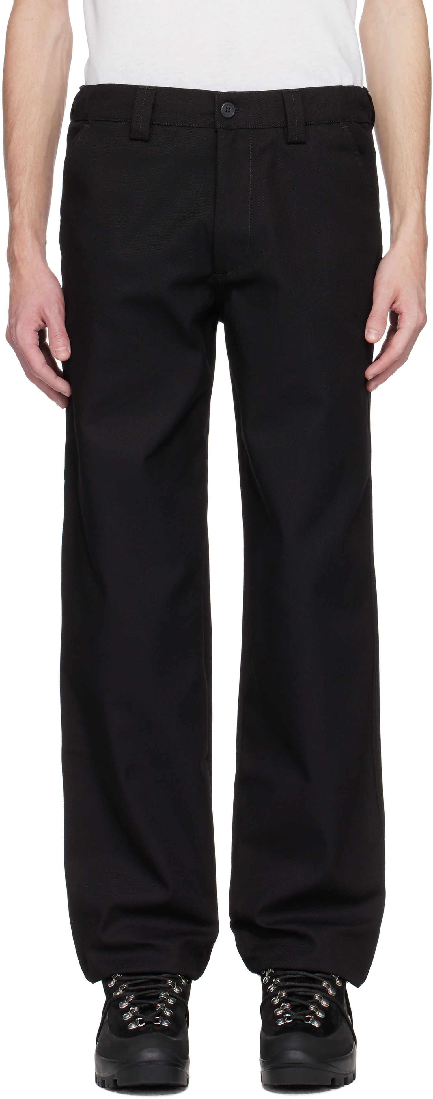 Hlače GR10K GR10K 10000 Replicated Trousers Črna | BR811179DM, 0