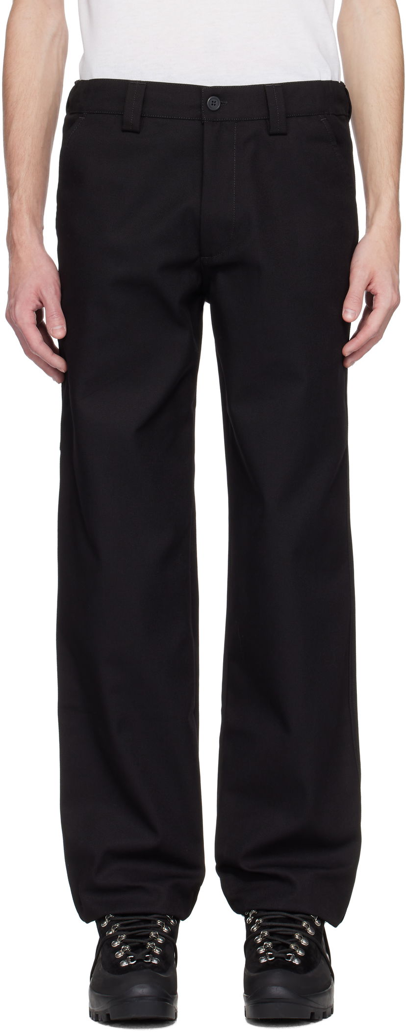 Hlače GR10K GR10K 10000 Replicated Trousers Črna | BR811179DM