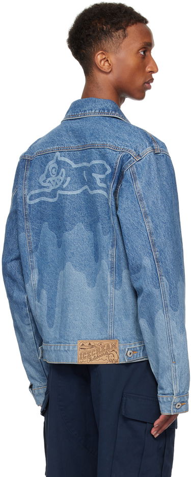 Jakna BBC IceCream ICECREAM Lazer Drip Trucker Denim Jacket Modra | IC24369, 2