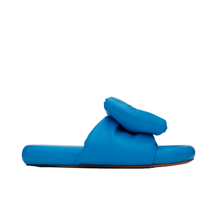 Superge in čevlji Off-White Padded Slides Modra | OWIC005S23LEA0014545