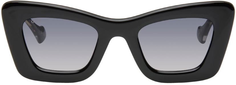 Sončna očala Gucci Black Cat-Eye Sunglasses Črna | GG1552S