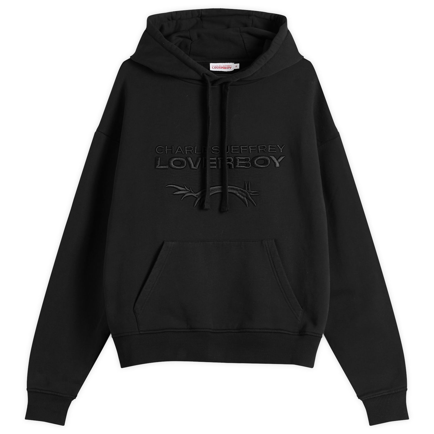 Pulover Charles Jeffrey Loverboy Charles Jeffrey Loverboy Logo Hoodie Črna | 054100401, 0