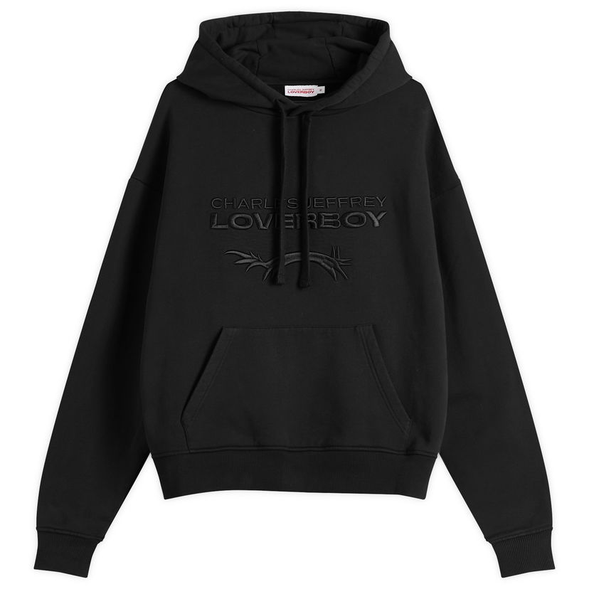 Pulover Charles Jeffrey Loverboy Charles Jeffrey Loverboy Logo Hoodie Črna | 054100401