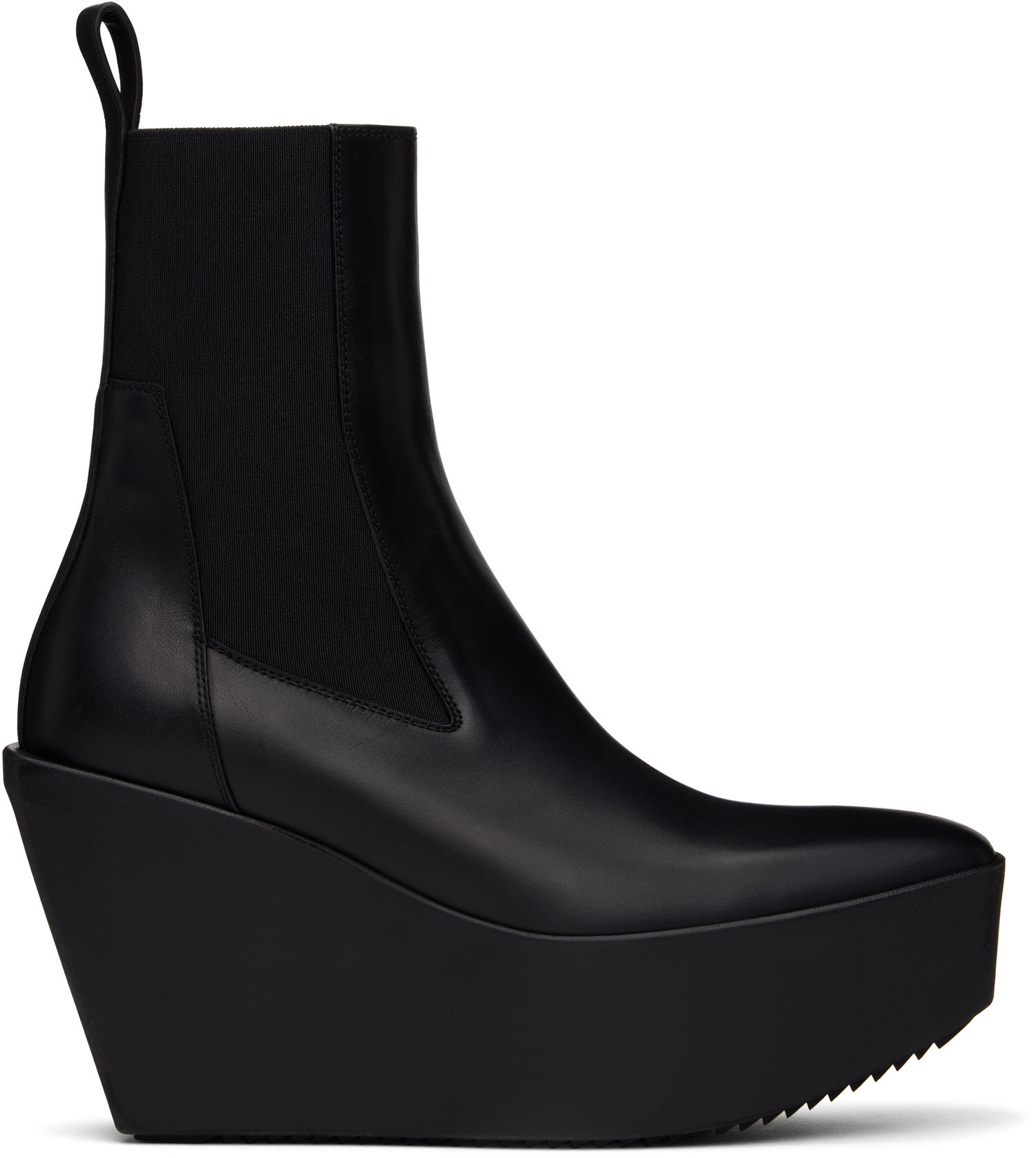 Oblačila Rick Owens Rick Owens Hollywood Sliver Platform Beatle Boots Črna | RP01E7851 LOO, 0