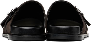 Oblačila Aeyde Aeyde Finja Suede Slip-On Loafers Rjava | A11-FL-FAER08FL154-SS25-953-022, 1