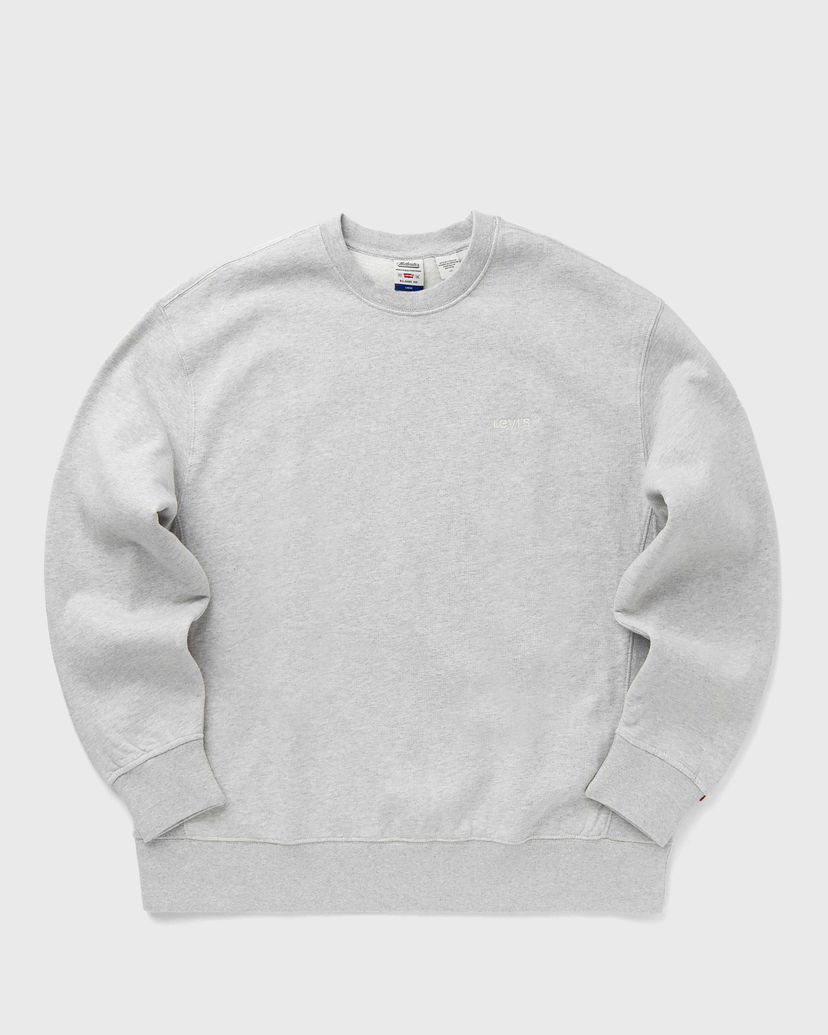 Pleteni pulover Levi's AUTHENTIC CREW Sweatshirt XXL Siva | A9244-0001