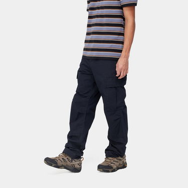Cargo hlače Carhartt WIP Regular Cargo Pant Mornarica | I015875_1C_02, 2
