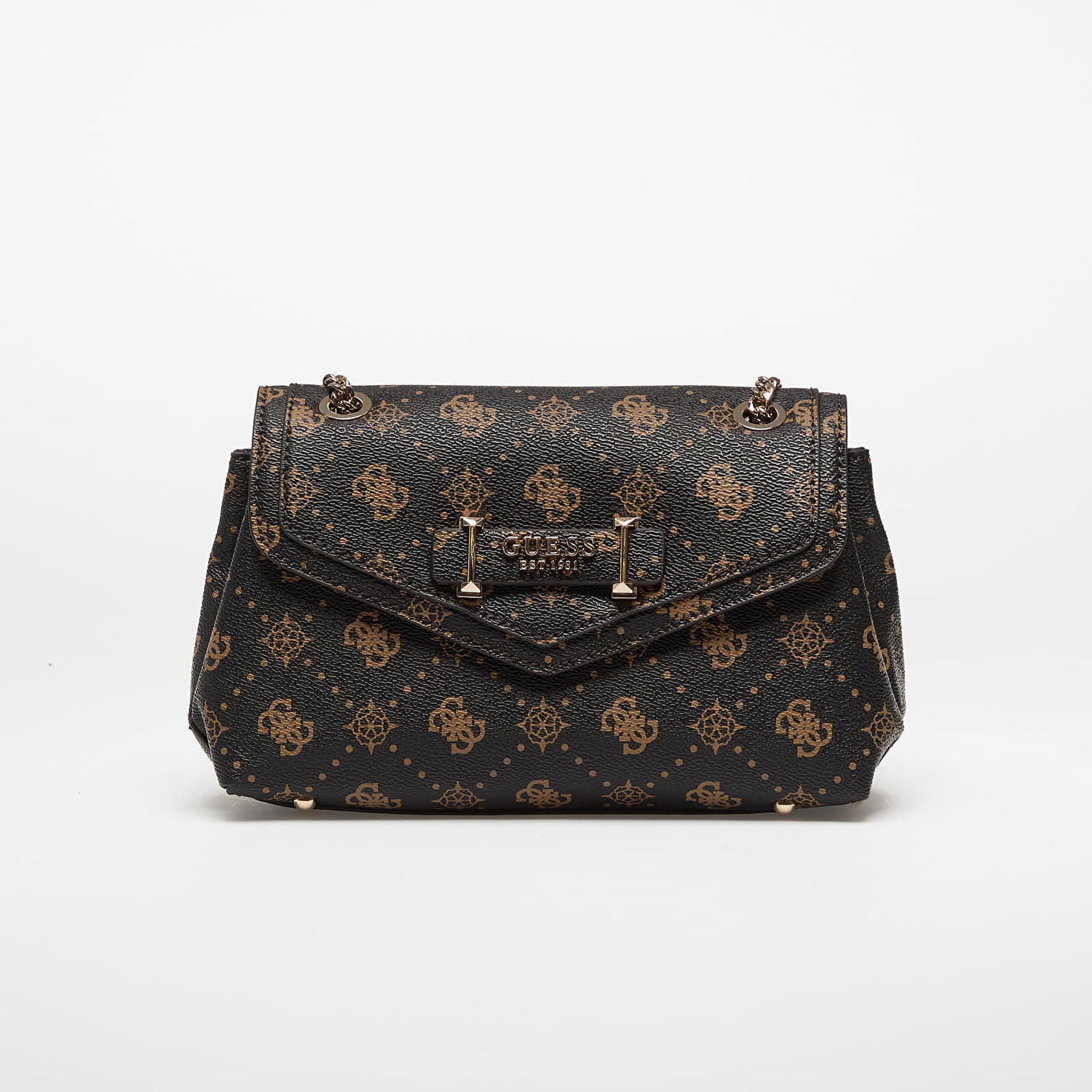 Torbica GUESS Silia Convertible Crossbody Flap Rjava | HWGP9890210-ESL, 0