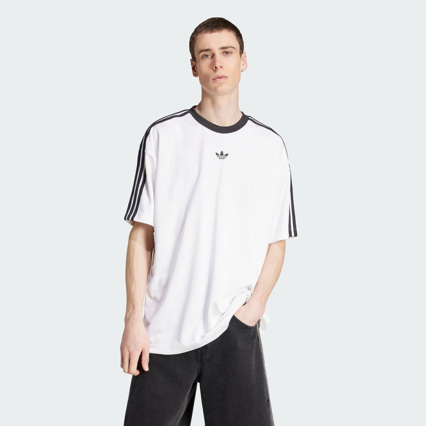 Majica adidas Performance Adicolor Jersey T-Shirt Bela | JW5877