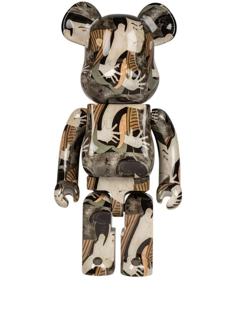 Collectibles Medicom Toy Toshusai Sharaku Sansei Otanioniji no Ya Be@rbrick 400% figure - Multicolour Črna | MEDI006018953683