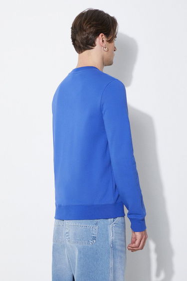 Pleteni pulover A.P.C. A.P.C. Sweat Rider Crewneck Sweatshirt Modra | COEZD.H27699.TIC, 2
