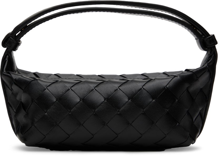 Torbica Bottega Veneta Bottega Veneta EW Wallace Bag Črna | 827396 V3IV0