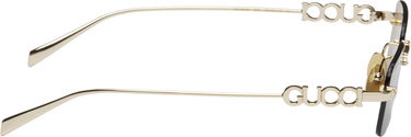 Sončna očala Gucci Gucci 'Gucci' Block Rectangular Sunglasses Kovinski | GG1808S-003, 1