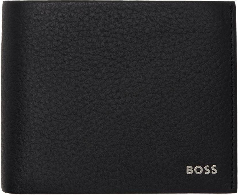 Denarnica BOSS Men's Leather Bifold Wallet Črna | 50529505