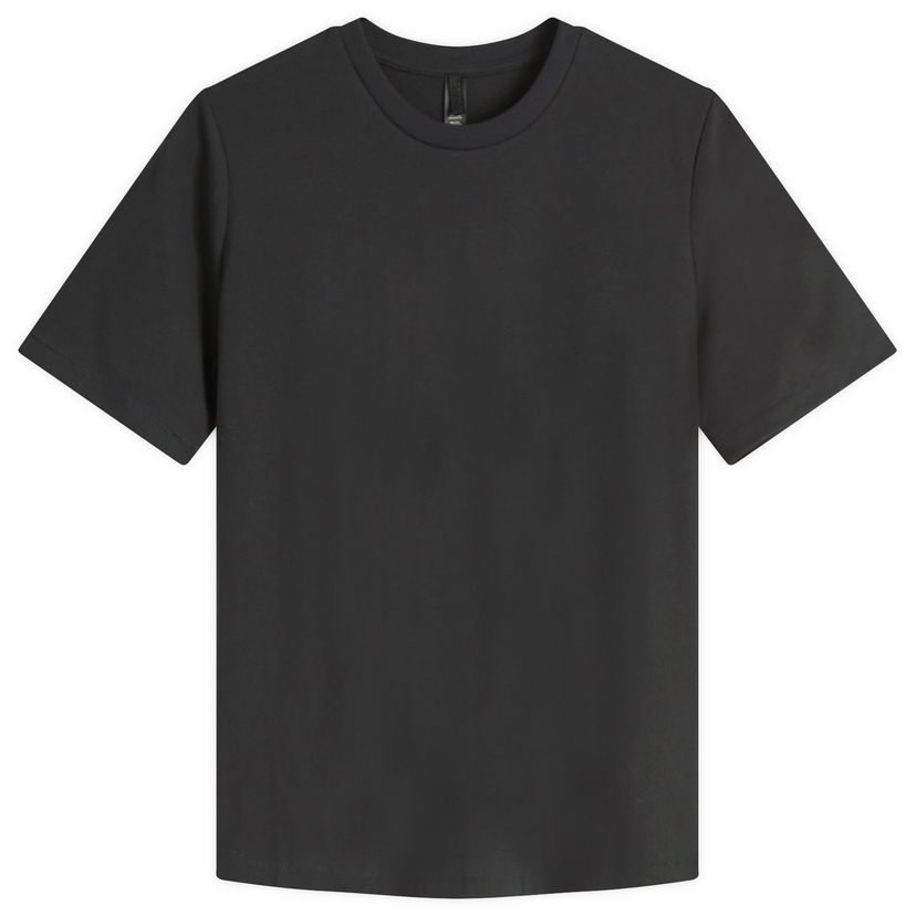 Majica SKIMS Relaxed Fit T-Shirt, Size Large Črna | SS-STT-6975W-ONYX