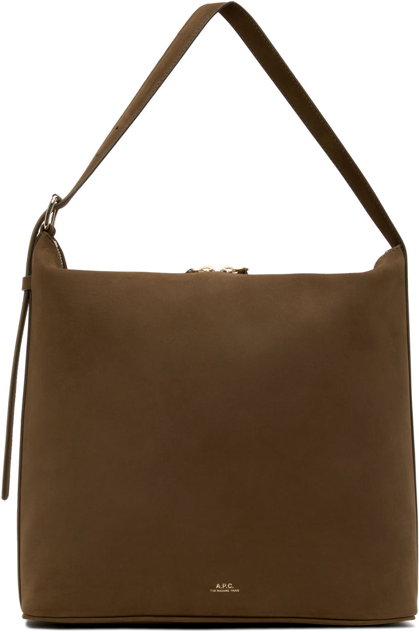 Torba za čez ramo A.P.C. A.P.C. Vera Tote Bag Rjava | PXCAT-F61902