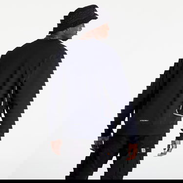 Pulover A-COLD-WALL* Polygon Technical Crewneck Črna | ACWMW079 Black, 3