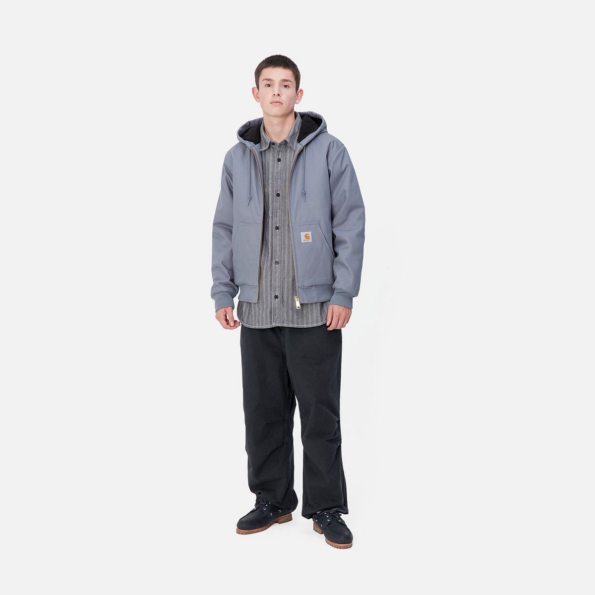 Cargo hlače Carhartt WIP Stone Dyed Black Pants Črna | I033762_9, 1