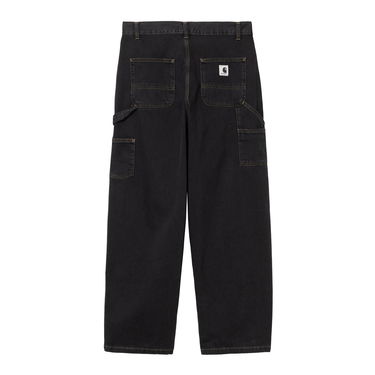 Cargo hlače Carhartt WIP Double Knee Stone Washed Pants Črna | I034229_9, 0