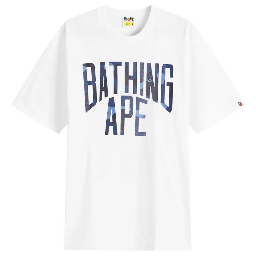 Majica BAPE Color Camo Arch Logo Graphic T-Shirt Bela | 001TEK801023M-WHT